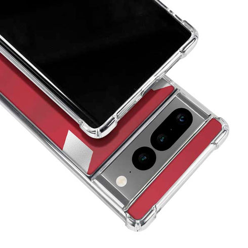 Russia Soccer Flag Google Pixel 7 Pro Clear Case